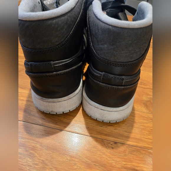 Jordan 1 Mid Nouveau Anti Gravity Black Men Size 12 Shoes - Picture 12 of 13